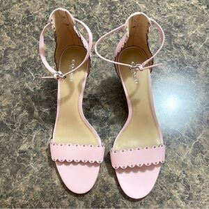 Coach Monica Ankle Straps Heeled Sandals Size 9.5B